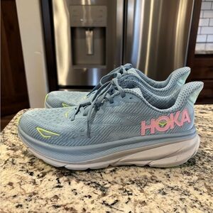 HOKA Blue Running Shoes
